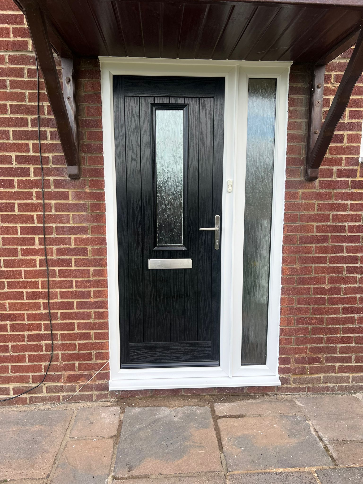 Black composite door North East - Swainstons