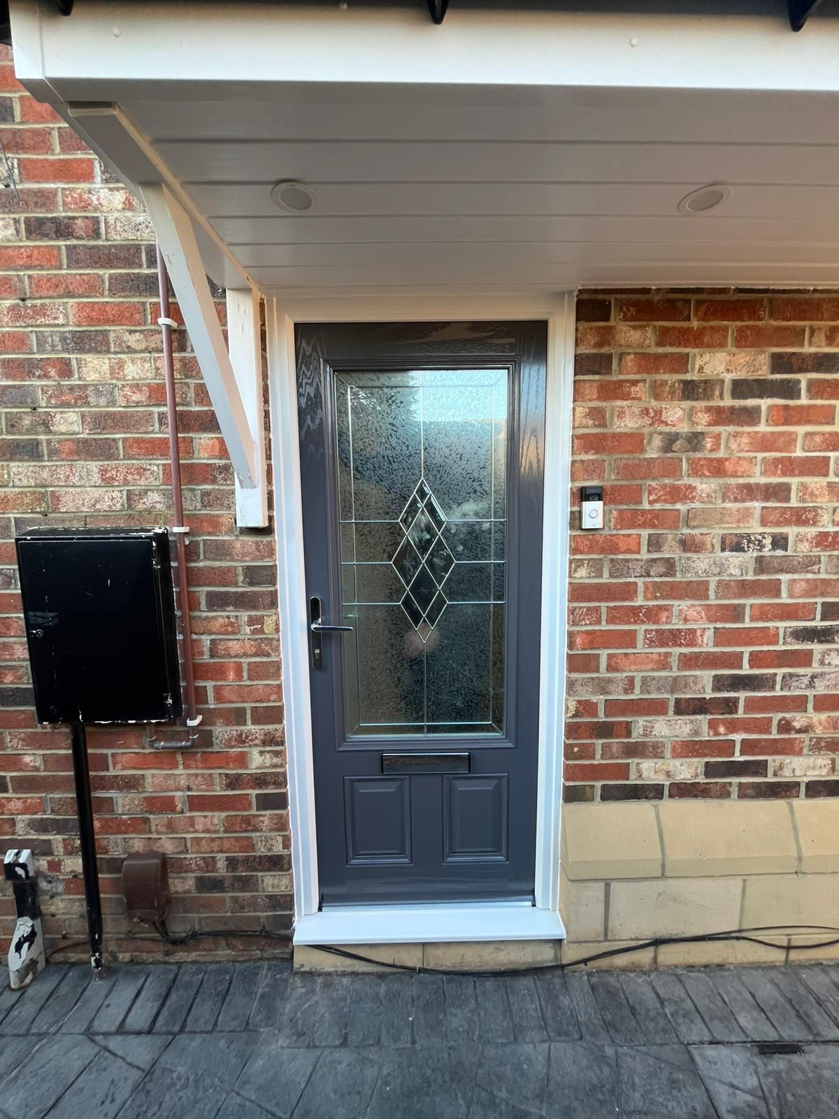 Grey composite door North East - Swainstons